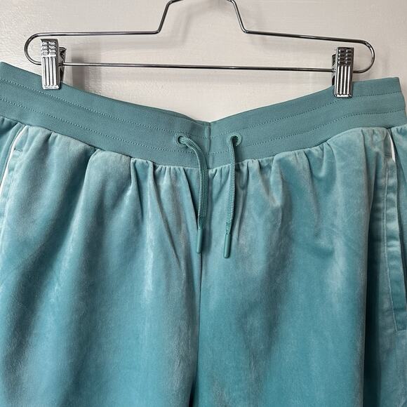 Sergio Tacchini Men's Shorts 2XL Velour Athletic Sovana Aquamarine NWT Tennis - Picture 5 of 14
